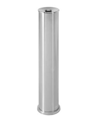 Cenicero alto de acero inoxidable 64cm